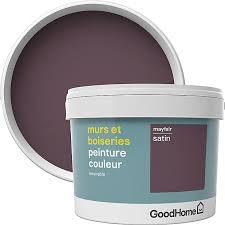 Peinture Murs Et Boiseries Goodhome Rouge Mayfair Satin 2 5l Castorama