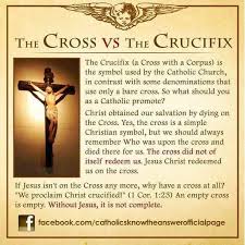 Why The Crucifix Here S Why Catholic Beliefs Catholic Theology Catholic Answers