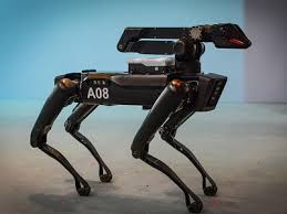 Polis Robot Kopegi Spot Robot Polis Massachusetts