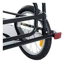 Carro Remolque Para Bicicletas De Carga Aosom Wanderer 1 012 900 Bicycle Storage Luggage Carrier Bike Cargo Trailer