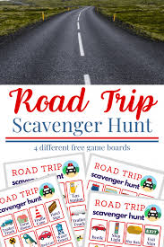 Be sure to print your free game now so you will have it on hand when you are ready to travel. Road Trip Scavenger Hunt Organized 31