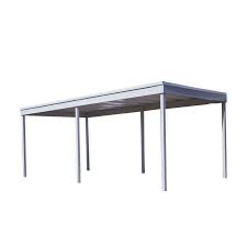 Shop Arrow 10 07 Ft X 20 02 Ft X Metal Single Car Carport At Lowes Com Steel Carports Carport Plans Carport Designs