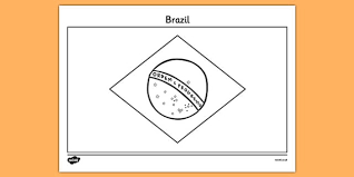 Improve your geography skills or find resources for a project with our free pictures of flags from countries around the world. Brazil A4 Colouring Flag Teacher Made