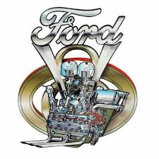 Ford Flathead Ford V8 Steel Wall Art Metal Wall Art