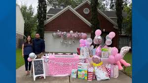 Great savings & free delivery / collection on many items. Houston Couple Welcomes First Child With Drive Thru Baby Shower Khou Com