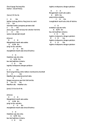 Lirik Chord Lagu Mix 1