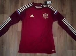 Details About Adidas Russia Adizero Rfu Jersey Training Top Tee Football Size L Red Soccer New