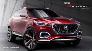 The Mg X Motion Concept Looks Like The Offspring Of A Mercedes Glc And A Mazda 6 Top Speed Suv Models Concept Cars Mg Cars