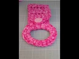 Crochet kitchen towel holder ring pattern. Crochet Hand Towel Holder Youtube