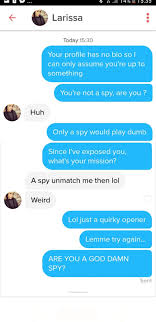 Research done by ohio state university shows that loneliness, social anxiety, and dating apps are a dangerous mix. Spy Pick Up Lines Tinder Not Showing Matches Reddit