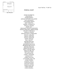Court File No.: T-1267-22 FEDERAL COURT BETWEEN: ADAM COURBETIS ADAM NICOL  ADAM MURRAY ADRIAN ANTHONY GILLESPIE ALEX BILODEAU AL