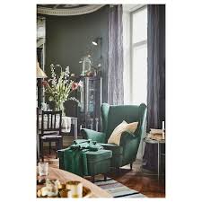 What i like about it, how is the. Strandmon Ohrensessel Mit Grunem Samtbezug Elegant Bequem Ikea Osterreich Ikea Strandmon Wing Chair Ikea