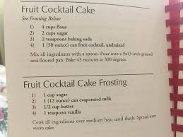 Pin On Fruit Cocktail Cake