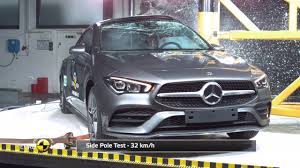 Euro Ncap Crash Safety Tests Of Mercedes Benz Cla 2019 Best In Class Small Family Car Youtube