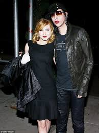 Evan Rachel Wood Discusses Past Romance With Rocker Marilyn Manson Evan Rachel Wood Marilyn Manson Marilyn