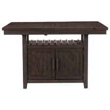 Sold and shipped by best choice products. Homelegance Oxton Rustic Counter Height Table With Self Storing Table Leaf Lindy S Furniture Company Pub Table And Stool Sets