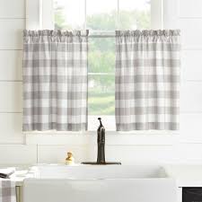 These cheap curtains are the easiest diy. Farmhouse Style Kitchen Curtains Target