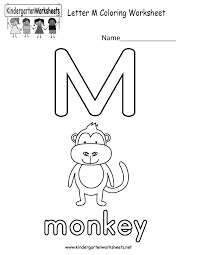 Simply do online coloring for introducing letter m coloring page directly from your gadget, support for ipad, android tab or using our web feature. Letter M Coloring Worksheet For Kids Who Are Learning The Alphabet You Can Download Letter M Worksheets Alphabet Worksheets Kindergarten Preschool Worksheets