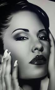 Art by Adrian Gamboa 'Selena Quintanilla' R.I.P