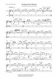 On this page you will find the guitar pro tab for the song nothing else matters by metallica, which has been downloaded 159,574 times. Nothing Else Matters Metallica Lead Bass Guitar Music Sheet Download Topmusicsheet Com
