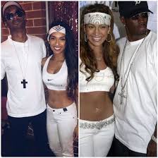 Hip Hop 90s Dress Up Jlo And Puffy Celebrity Outfits Celebrity Maternity Style Jlo Halloween Costume
