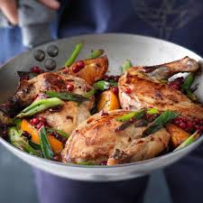 Gefullte Perlhuhn Brustchen Mit Preiselbeeren Rezept Kartoffelbeilagen Perlhuhn Weihnachtliches Menu