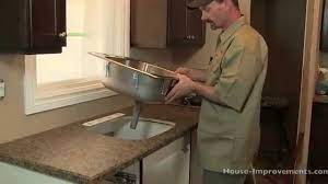 As you are handling potentially heavy and sharp objects when you install a kitchen sink, it is important that we highlight the importance of safety and protection during this installation process. How To Install A Kitchen Sink Youtube