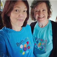 Handmade button tshirts from Kansas friend