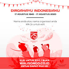 Maybe you would like to learn more about one of these? Kartu Ucapan Hut Ri 76 Tahun 2021 Background Poster Keren