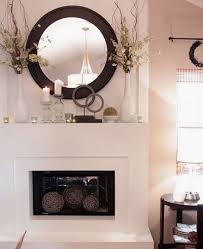 Contemporary Living Room Design With Spring Mantle Decor Contemporary Living Room Design Home Home Decor