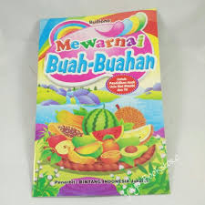 2012 014 mewarnai buah usia 4 6 peace of mind education indonesia. Contoh Gambar Buku Mewarnai Buah Buahan Pdf Kataucap
