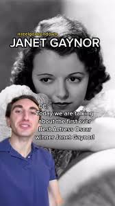 Exploring Janet Gaynor: First Best Actress Oscar Winner