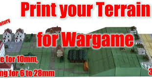 20th Century Terrain For Wargame 3d Stl Files 3d Printing For Gaming And More Scenery set for miniature wargaming, available in both digital and physical formats! 3d printing for gaming and more