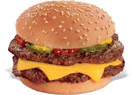 Original Double Cheeseburger Food Menu Dairy Queen Food Burger Cheeseburger