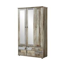 Mobel bernskotter gmbh mobel a z schranke flurschranke voss. Garderobenschrank Michigan In Driftwood Nachbildung Ruckwande Dunkelgrau