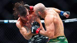 Brasileiro Diego Lopes perde luta por cinturão do UFC