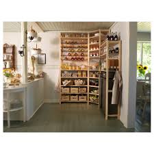 Ivar 3 Section Shelving Unit W Cabinets Ikea Ikea Pantry Storage Ikea Pantry Ikea