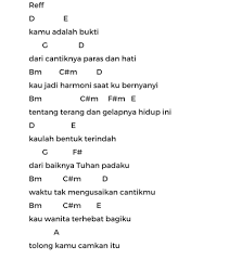 Lirik Lagu Bukti Virgoun Dengan Not Angka Yang Populer Not Lirik Lagu