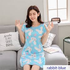 Maybe you would like to learn more about one of these? Yinsilaibei Lounge Longgar Musim Panas Wanita Malam Kemeja Wanita Baju Tidur Hewan Gambar Kartun Imut Tidur Gaun Baju Rumah 40 Baju Tidur Sleepshirts Aliexpress