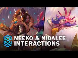 Neeko & Nidalee Special Interactions | Legends of Runeterra - YouTube