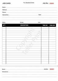 Double click or select the text to change its style, size or font. Workshop Job Card Template Free Cards Design Templates