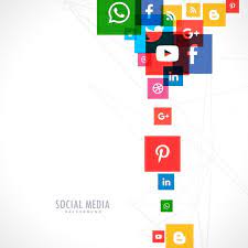 Benefits of social media background checks for employers. Free Vector White Background Of Colorful Social Media Icons