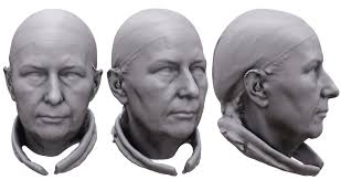 Human photo references and textures for artists