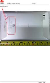 S7-932U HUAWEI MediaPad 7 Lite Label ...