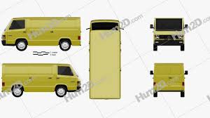 Mercedes Benz Mb100 Panel Van 1988 Clipart Mercedes Benz Benz Mercedes