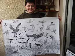 Elkepeszto Rajzokat Keszit A 11 Eves Kisfiu Fotok Nlcafe Nlcafe Hu Artist Drawings Nature Drawing