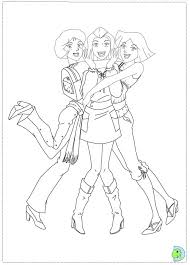 Totally Spies Coloring Page Coloring Pages Coloring Pages For Kids Coloring For Kids