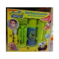 Spongebob Bikini Bottom Groom Go A Pretend Shaving Kit For Kids So They Can Shave Their Bikini Bottoms Creepy Toys Spongebob Squarepants