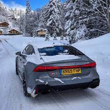 Audi Quattro Club On Instagram Audi Rs7 Sportback In The Snow Follow Audiquattrolove For More Audis Photo By J Audi Rs7 Sportback Rs7 Sportback Audi