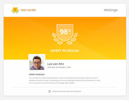 Eorneom Stone Duolingo English Test يخولك للحصول على شهادة اللغة الإنجليزية معترف عليها